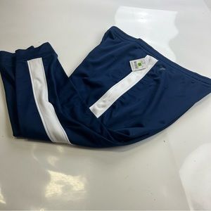 Pro player men’a blue and white sports pants  2X m133-30